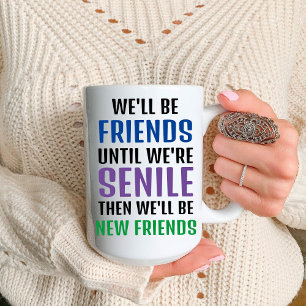 Funny Script Best Friend Birthday   Friendship  Mug
