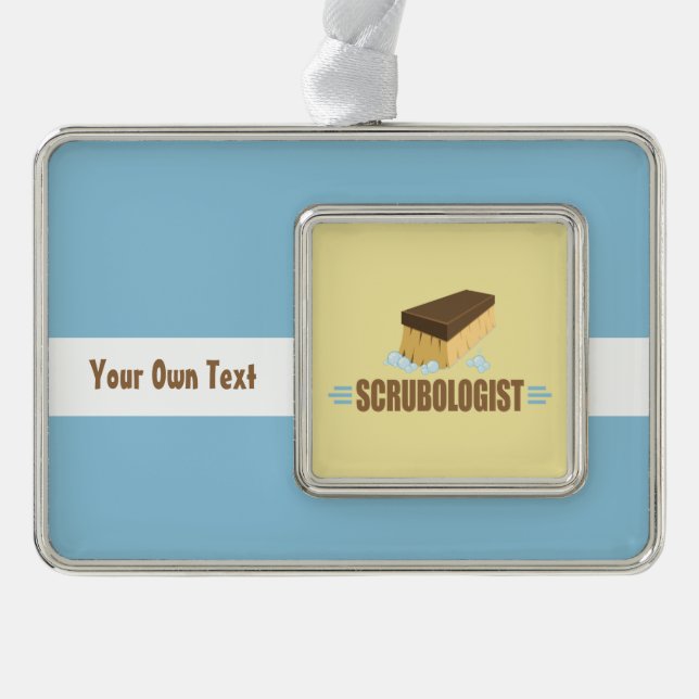 Funny Scrubologist Ornament (Front)