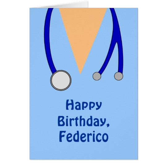 Funny Scrubs Nurses Whimsical Happy Birthday Card Zazzle