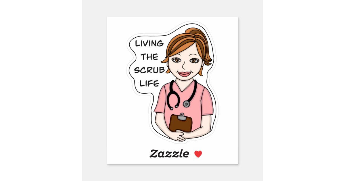 Nurse Doctor Nursing Hospital Funny Medical Nurses Sticker