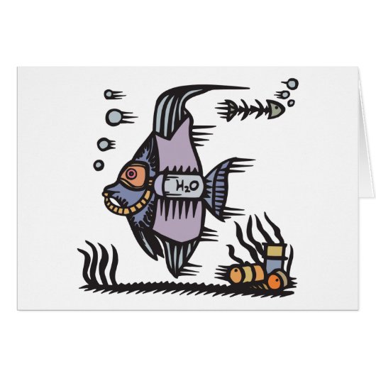 Funny SCUBA Cards (Front Horizontal)