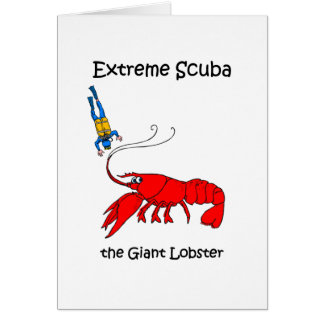 Funny scuba cards