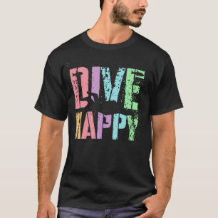 Funny Scuba Dive Happy Squad Divers Captain Girls  T-Shirt