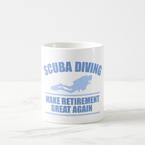 Funny Scuba Diving Retirement Plan Coffee Mug