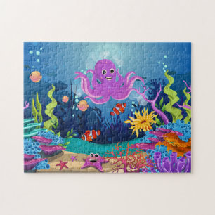 Funny Sea Life Puzzle