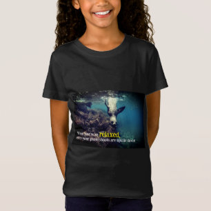 Funny sea lion underwater T-Shirt