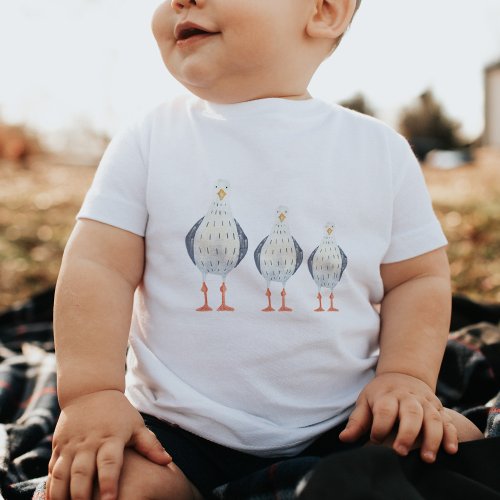 Funny Seagull Baby T_Shirt