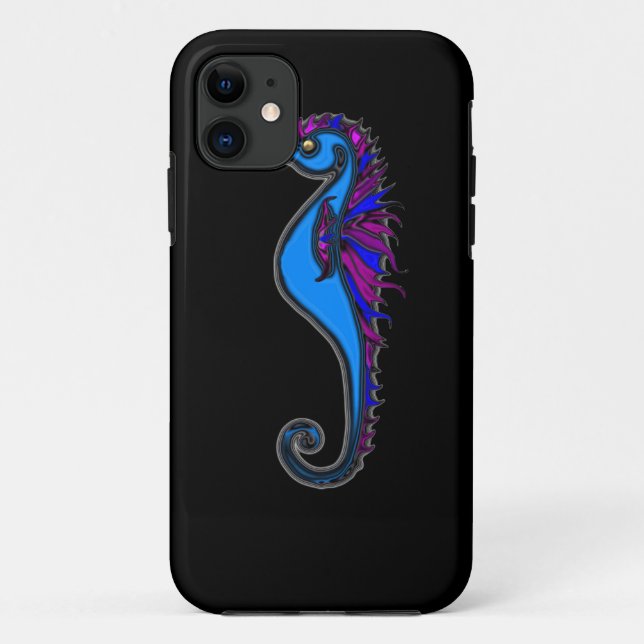 Funny seahorse Case-Mate iPhone case (Back)