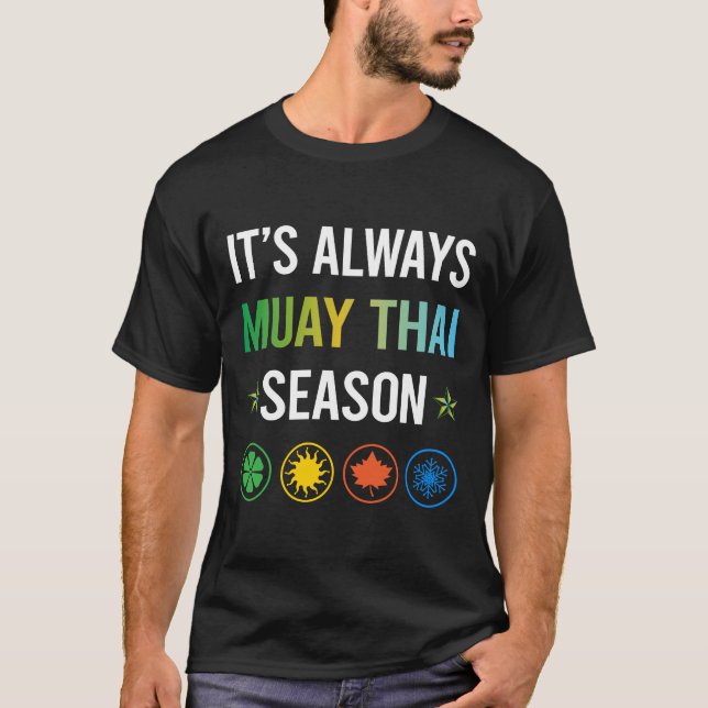 Funny Season Muay Thai T-Shirt (Front)