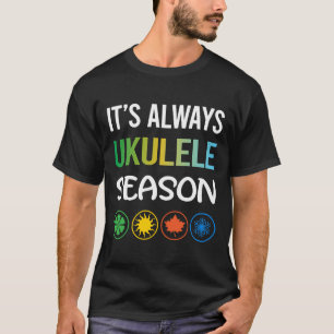 Funny Season Ukulele T-Shirt