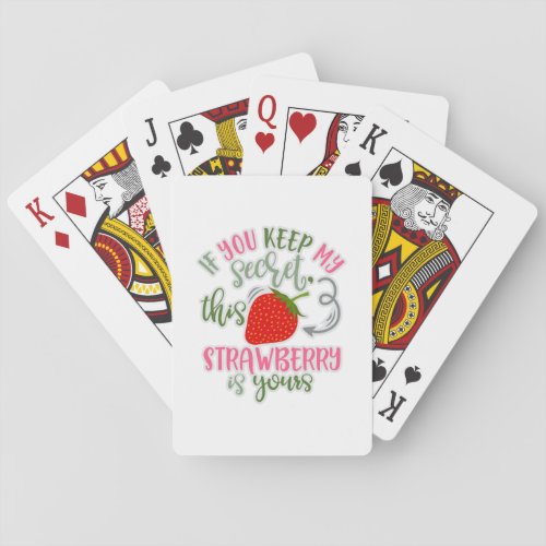 Funny Secret Santa Design Idea Poker Cards