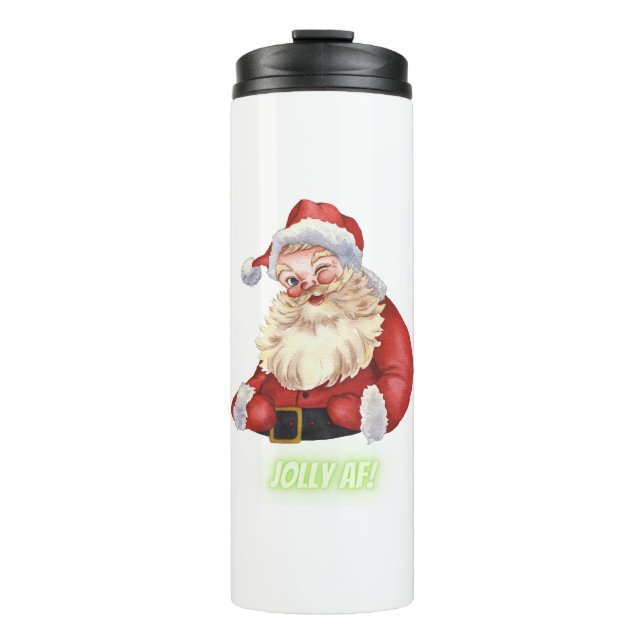 Funny secret santa Gift - Thermal Tumbler (Front)