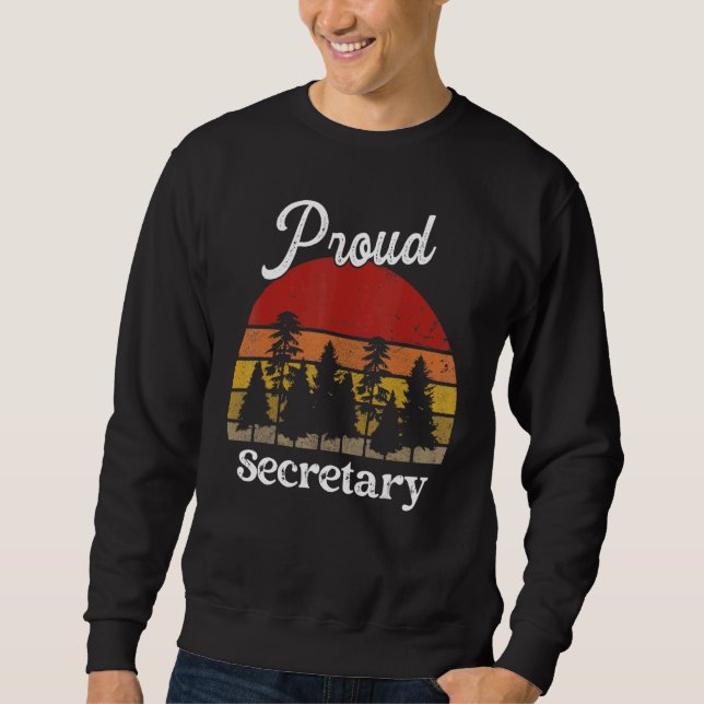 Funny Secretary Shirts Job Title Professions (Front)