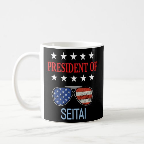 Funny Seitai Healing Accessories _ Usa Flag Therap Coffee Mug