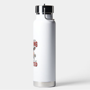 Funny Selective Hearing Cow Vintage Shirt Design_1 Water Bottle