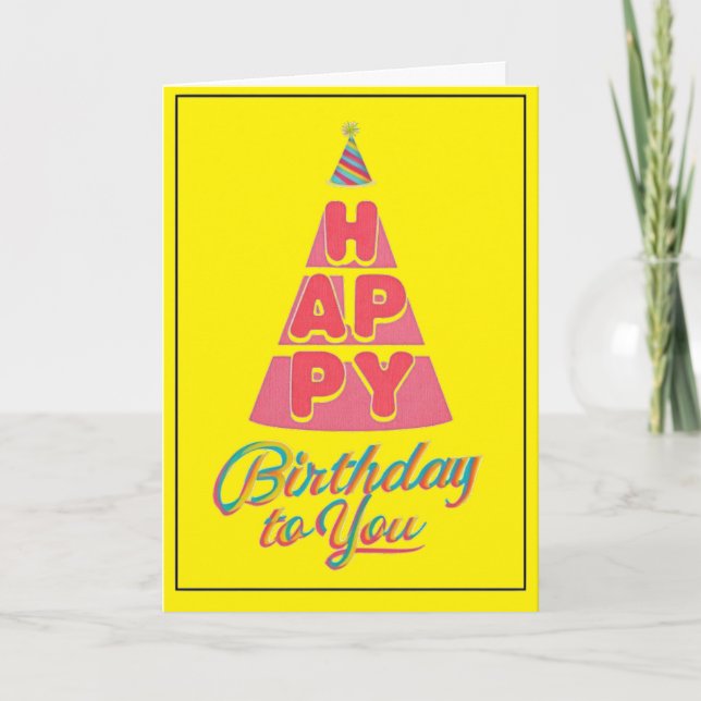 Funny Self-Deprecating Birthday Humor Card (Front)
