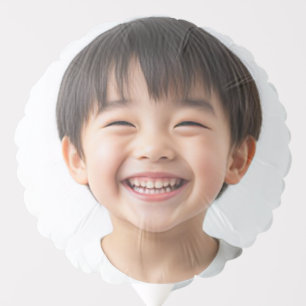 Funny Selfie Photo Upload Face Party Design Balloon