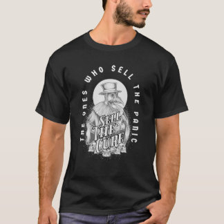 Funny Sell The Panic Sell The Curer With Lovers T-Shirt