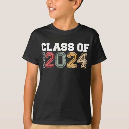 Funny Senior 2024 Graduate Class of 2024 Graduate T_Shirt