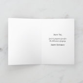 Funny Senior Add Name Age Happy Birthday Card (Inside)