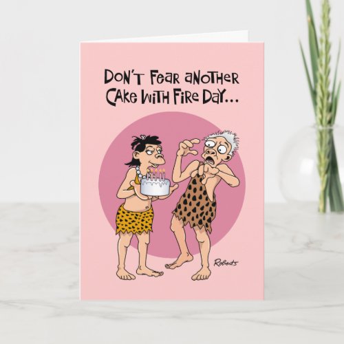 Funny Senior Birthday Card