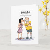 Funny Senior Dad Birthday Card (Yellow Flower)