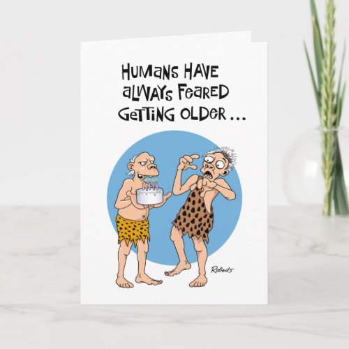 Funny Senior Male Birthday Card