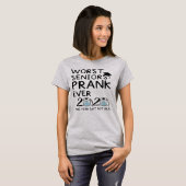 Funny Senior Prank 2020 Quarantined T-Shirt (Front Full)