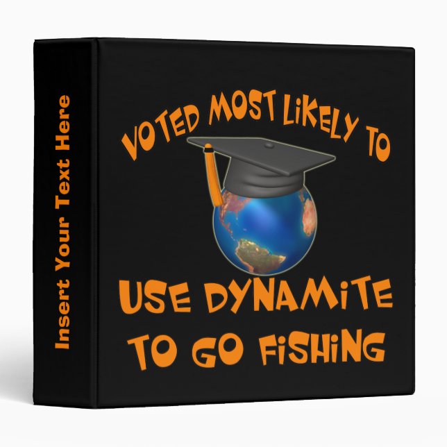 Funny Senior Superlatives Avery Binder (Front/Spine)