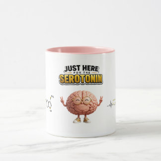 Funny Serotonin Brain Mug