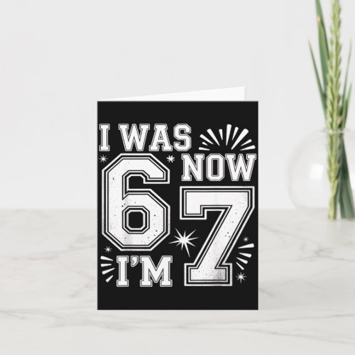 Funny Seven Year Old Birthday Design Kids 