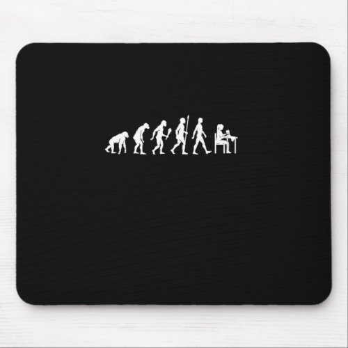 Funny Sewing Evolution Sewer Gift Idea Mouse Pad