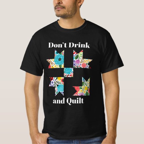 Funny Sewing Quilting Lovers T_Shirt