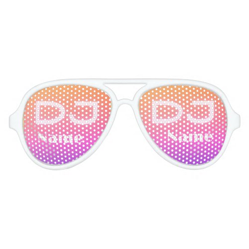 Funny shades for djs personalizable Sunglasses