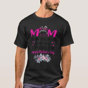 Funny Shag Mother Best Mom Joke Mothers Day Matchi T-Shirt