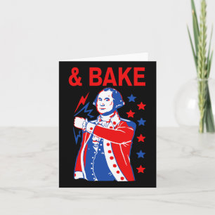 Funny Shake And Bake 4th Of July Couple Matching A Card