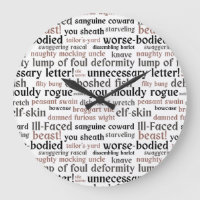 Funny Shakespeare Insult Classic Literature Book 