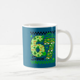 Funny shamrock rainbow st patricks men boy kid gir coffee mug