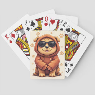 Funny Shar-Pei Kawaii Dog Poker Cards