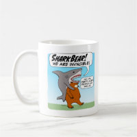 Funny Shark and Bear Team Up As SharkBear