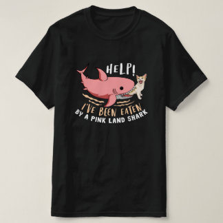 Funny shark and cat combined T-Shirt