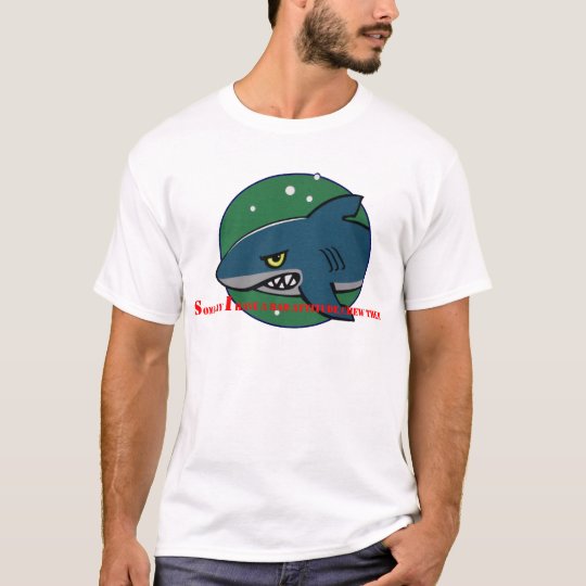 funny shark bad attitude preditor fish gift T-Shirt