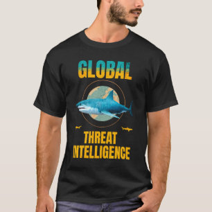 Funny Shark Cyber Security Expert T-Shirt