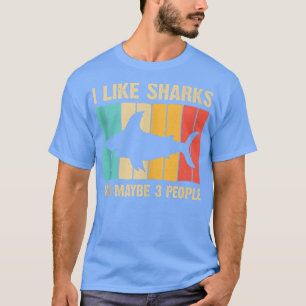 Funny Shark Design For Kids Men Women Animal Shark T-Shirt