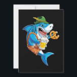 Funny Shark Drink Beer - Crazy Shark Gifts Save The Date<br><div class="desc">Funny Shark Drink Beer - Crazy Shark Gifts</div>