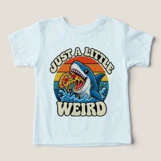 Funny Shark Eating Piz Toddler T-shirt