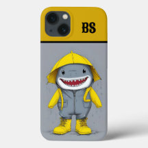 Funny Shark in Rain Boots – Beach Humor