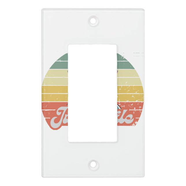 Funny shark invite you to smile light switch cover (Front)