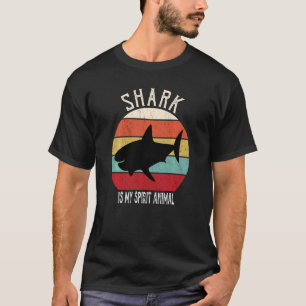 Funny Shark Is My Spirit Animal Men Women Boys Gi T-Shirt