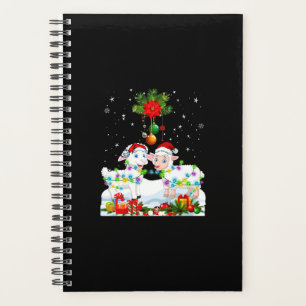 Funny Sheep Christmas Tree   Xmas Animal Gift Planner